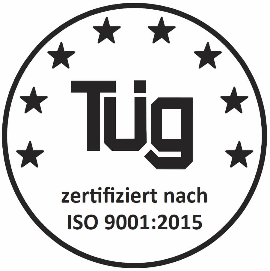 zertifiziert nach ISO 9001:2015