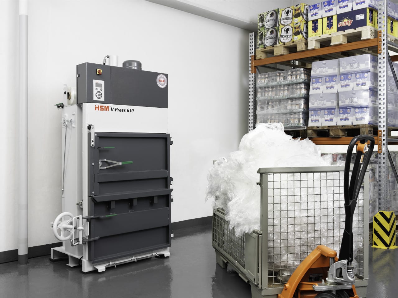 Schrankballenpresse HSM VPress 610- sofort verfügbar-image